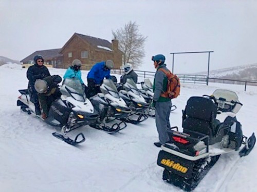A9 Snowmobile Adventure