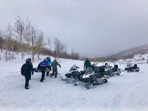 A9 Snowmobile Adventure